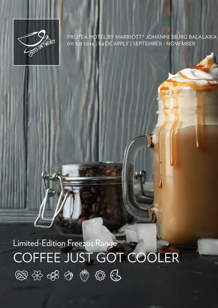 Freezos at Coffee on Twenty - Balalaika Hotel, Sandton 